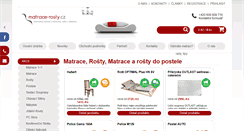 Desktop Screenshot of matrace-rosty.cz