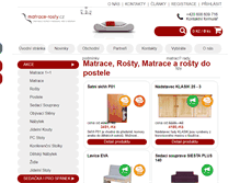 Tablet Screenshot of matrace-rosty.cz